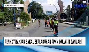 Pemkot Banjar Bakal Berlakukan PPKM Mulai 11 Januari