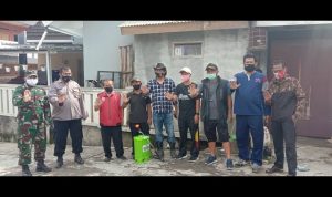 Mengintip Kampung Sigap Perum Bayongbong Asri, Lakukan Penyemprotan Disinfektan