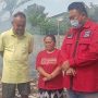 Anggota DPRD Garut bersama PAC PDI Perjuangan Cilawu Bantu Seorang Janda Korban Kebakaran