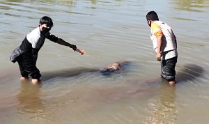 Siswi SMP Ditemukan Tewas di Sungai Cimanuk
