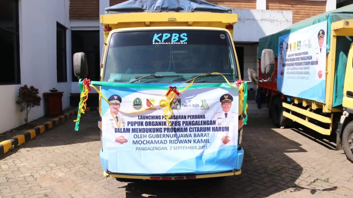 Ridwan Kamil Luncurkan Pupuk Kohe KPBS Pangalengan