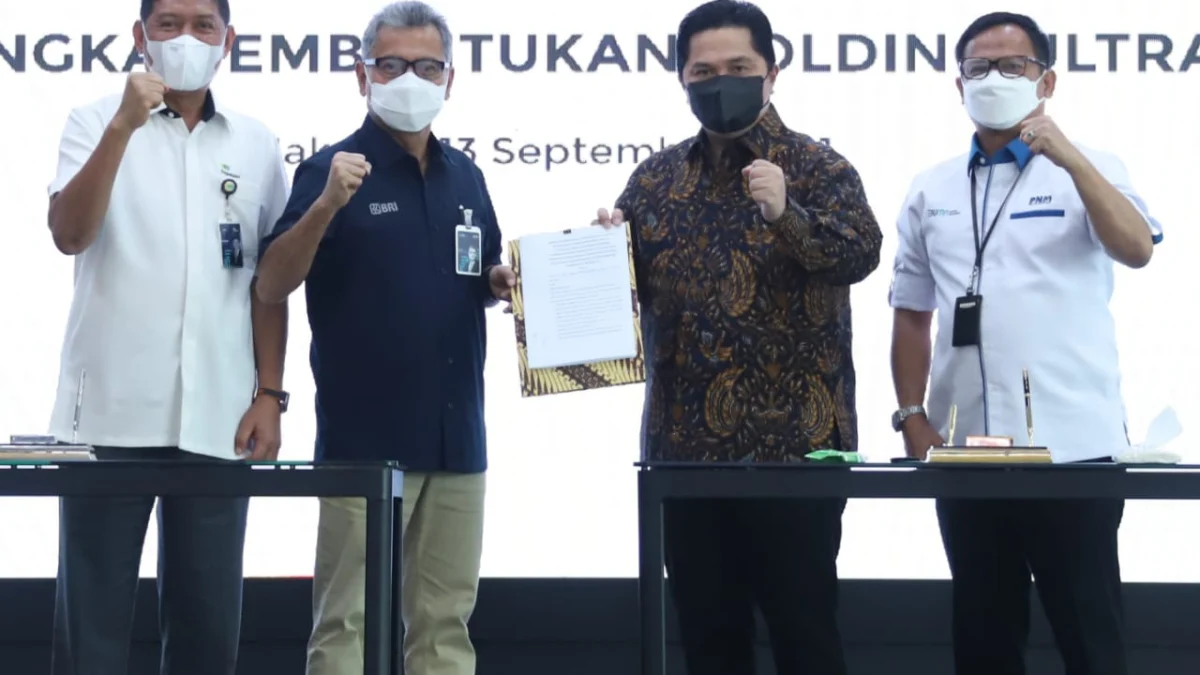 Ukir Sejarah UMKM Indonesia, BRI Jadi Induk Holding BUMN Ultra Mikro