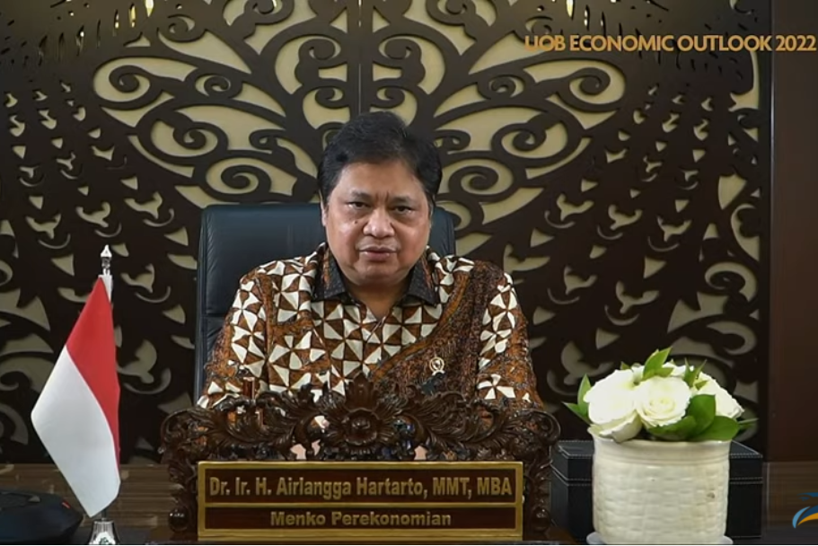 Airlangga: Proyeksi Ekonomi Indonesia Sejalan dengan Ekspektasi Pemulihan Ekonomi Global