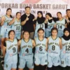 Tim Basket Putri Garut Kota Sabet Medali Emas di Porkab