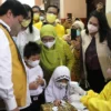 Akselerasi Sekolah Tatap Muka, Menko Airlangga Pantau Vaksinasi Anak Usia 6 Sampai 11 Tahun