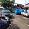 Mobil Dinas Pengadilan Agama Kota Banjar Kecelakaan di Jalan Husein Kartasasmita