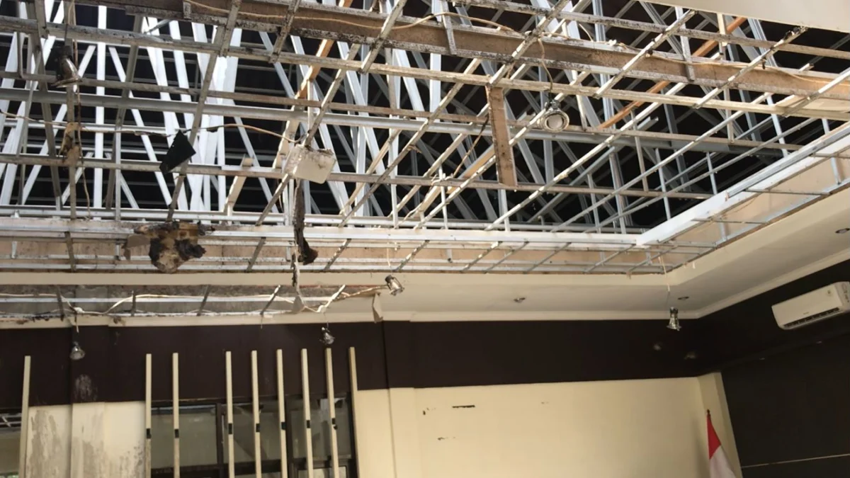 Aula Kantor Kecamatan Cibatu Kebakaran, Kerugian Ditaksir Rp100 juta