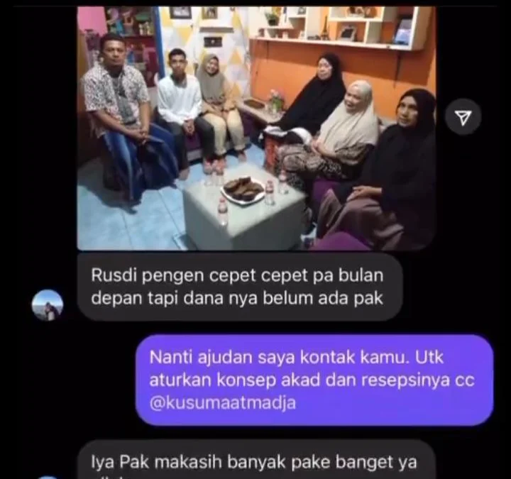 Gubernur Jawa Barat Ridwan Kamil, Penuhi Janji Memberikan Dana Pernikahan Untuk Kang Arab, Netizen: Andaikan Semua Hati Gubernur Begini