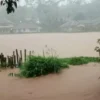 Curah Hujan Tinggi, Longsor Kecil Dan Banjir Terjang Belasan Rumah di Desa Sukajembar Cianjur