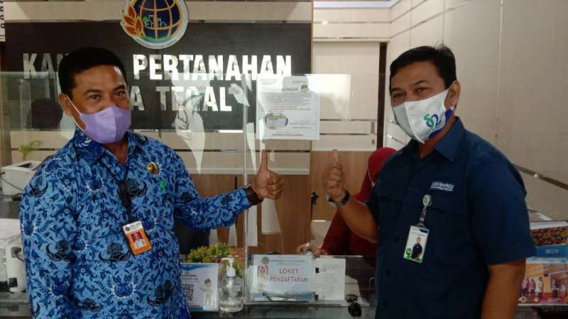 BPN Kota Tegal Wajibkan BPJS Aktif untuk Mengurus Sertifikat