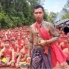 Panglima Jilah TBBR, Sumpah Tali Darah dengan Cirebon, Tukar Pusaka Gading Gajah