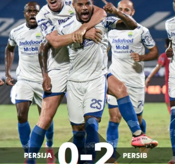 Laga Bergengsi, Persija Kalah Telak 2-0 Dari Persib Bandung