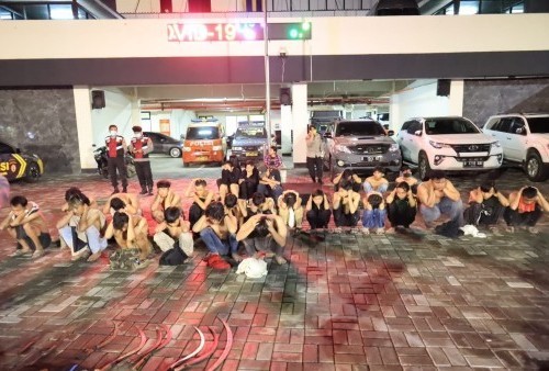 Razia Malam, Pihak Kepolisian Berhasil Amankan 29 Remaja, Diduga Hendak Tawuran