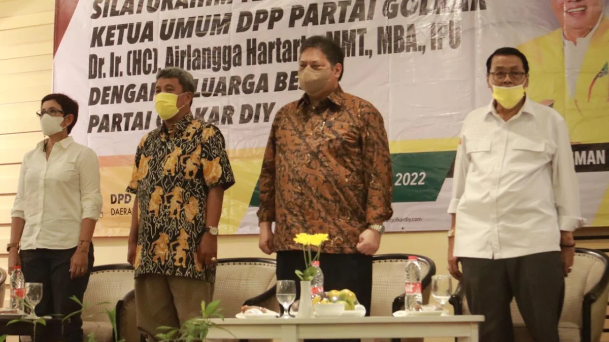 Golkar Targetkan Yogyakarta Jadi Lumbung Suara, Ketua Umum dan Kader Siap Maksimalkan Kerja Politik