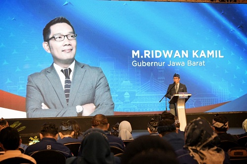 Ridwan Kamil Hadiri Pelantikan Pengurus DPD Demokrat Jabar: Semua Bersinergi untuk Jawa Barat