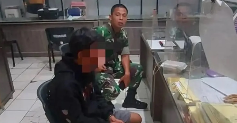 2 Prajurit TNI Berhasil Lumpuhkan Begal Ketika Dipepet 9 Pelaku