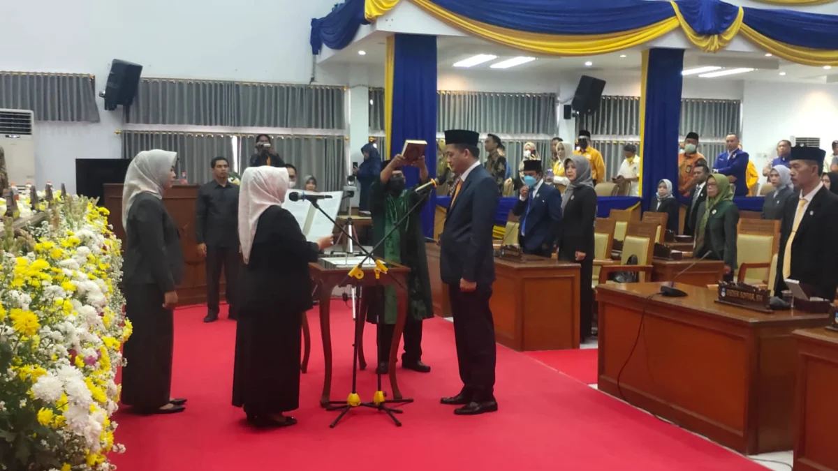 Wawan Sutiawan Resmi Gantikan Iwan Setiawan Sebagai Anggota DPRD Garut Fraksi Hanura