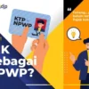 Transaksi Wajib Pajak Akan Beralih Pakai NIK, NPWP