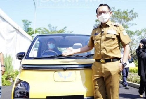 Mobil Listrik Buatan Asli Anak Indonesia Diproduksi di Cikarang