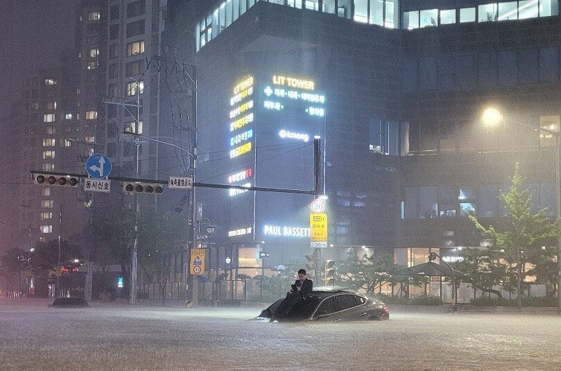 Banjir di Seoul Buat Listrik Kota Padam hingga Telan Korban!