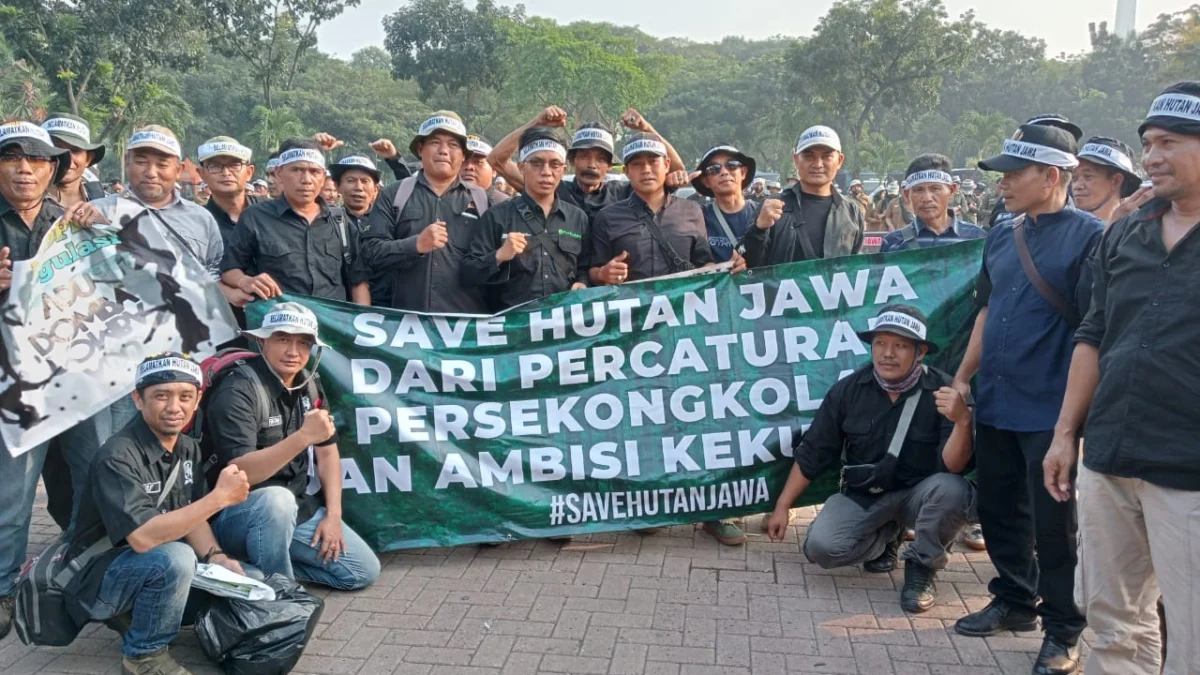 Selamatkan Hutan Jawa, Serikat Perhutani Bersatu dengan Pegiat Lingkungan Gugat LHDPK Menteri LHK ke PTUN