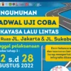 Daftar Jalan yang Ditutup 22-28 Agustus di Bandung