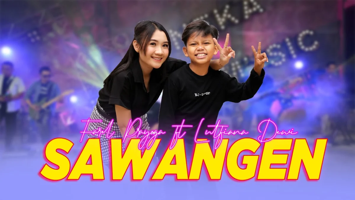 Lagi Yang Lagi Trending! Lirik Lagu Sawangen – Farel Prayoga feat Lutfiana Dewi