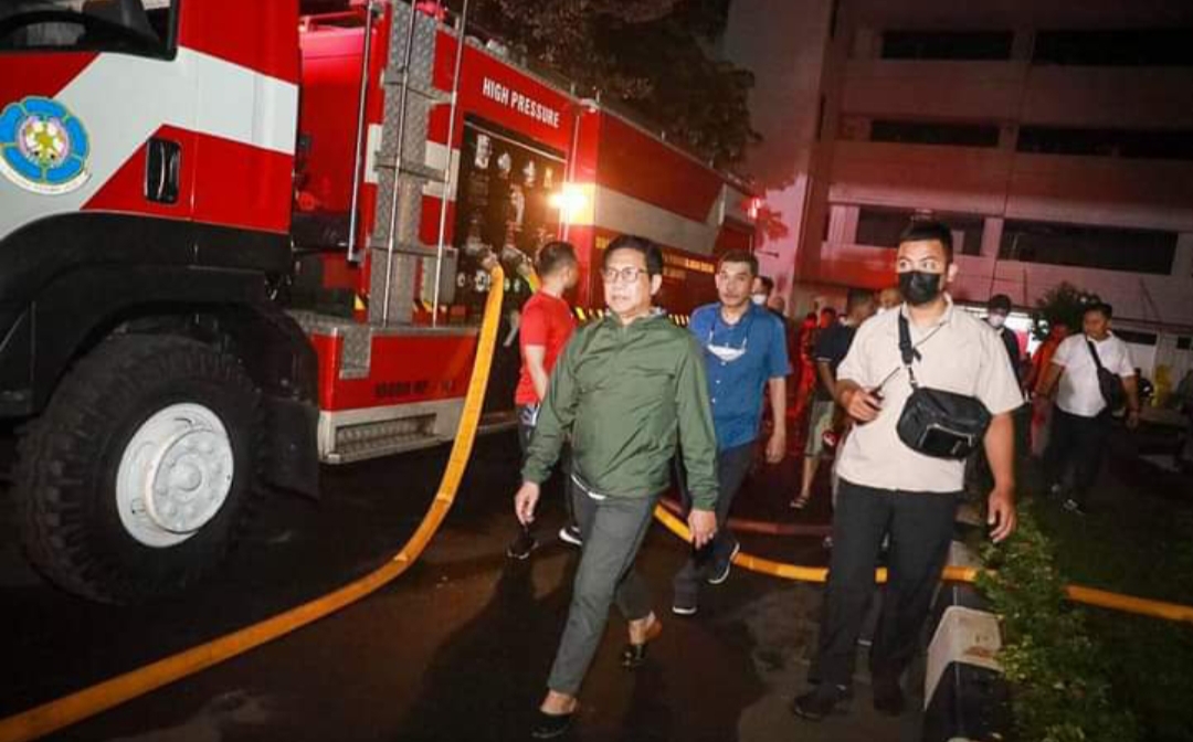 Gedung Kemendes PDTT di Jakarta Selatan Kebakaran