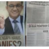 Demokrat Yakin Bawaslu Tolak Laporan Terhadap Anies Baswedan Terkait Tabloid