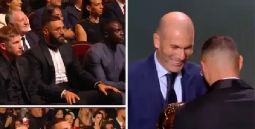 Senyuman Manis Zinedine Zidane Usai Karim Benzema Raih Gelar Ballon d'Or 2022