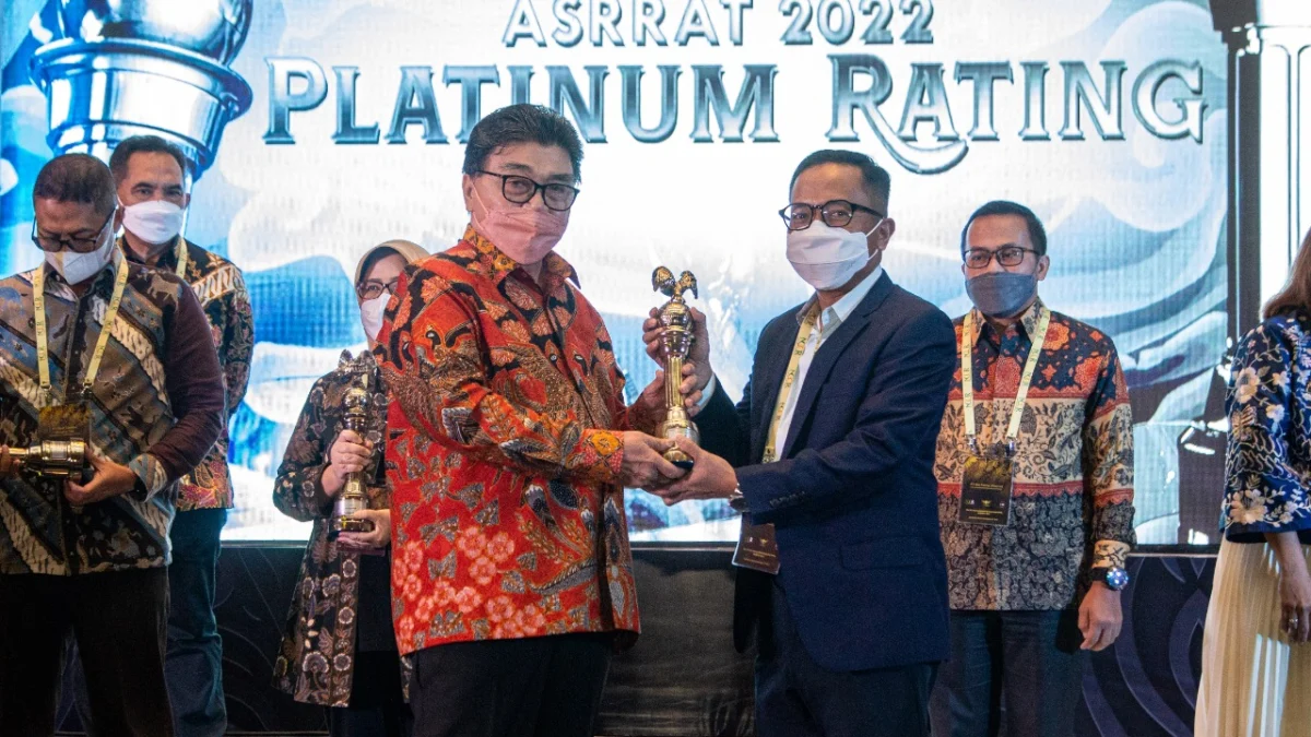 BRI berhasil mendapatkan peringkat tertinggi dalam ajang ASRRAT yang dilaksanakan pada 24 November 2022 di Jakarta.