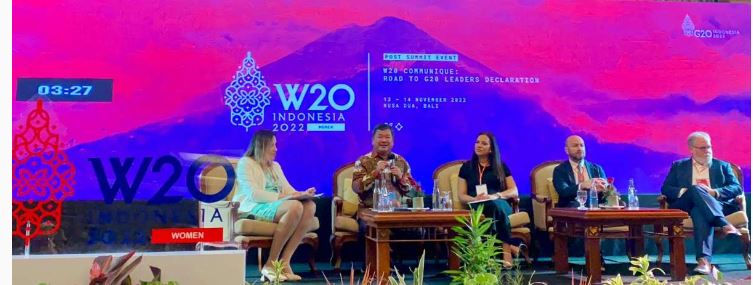 Keren! Bupati Garut Jadi Salah Satu Pembicara dari Rangkaian W20 di Bali