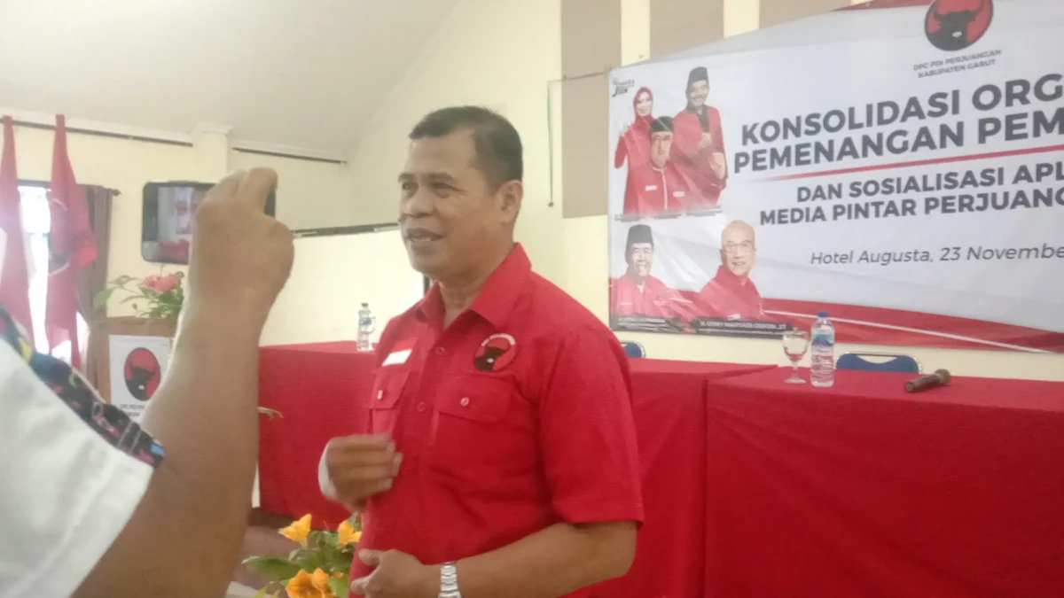 Jujun Juhana, mantan Camat di Garut mantap nyaleg di Garut pada pemilu 2024 dari partai PDI Perjuangan
