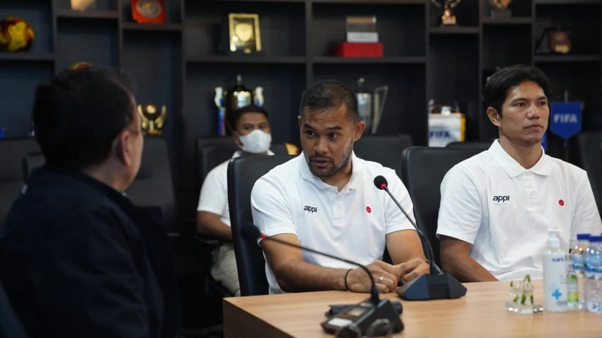 Ketua Umum Asosiasi Pesepak Bola Profesional Indonesia Andritany Ardhiyasa mendesak PSSI agar melanjutkan kompetisi Liga 1 segara mungkin-Foto/Dok/PSSI-