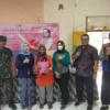 PT. Pegadaian syariah cabang Guntur bersama dengan Babinsa dan Babinkamtibmas kelurahan pakuwon
