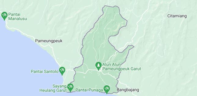 Jumlah Desa/Kelurahan di Kecamatan Pamengpeuk Garut
