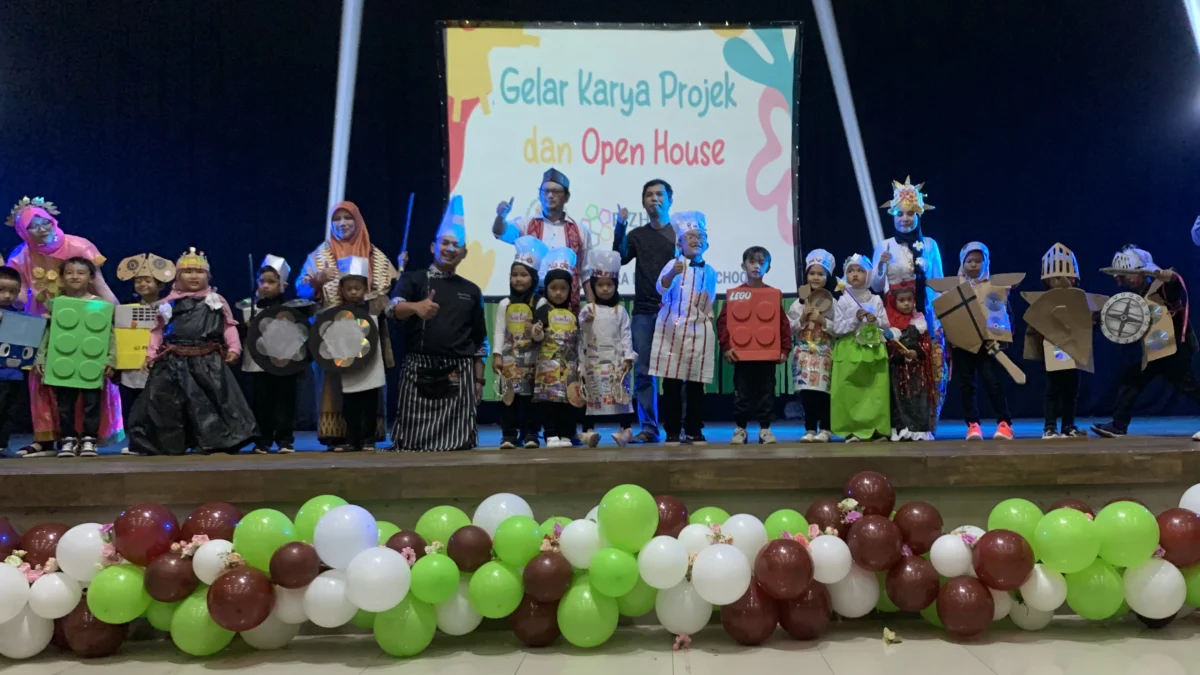 TK-SD Kreospora Islamic Ecoschool Gelar Karya Projek
