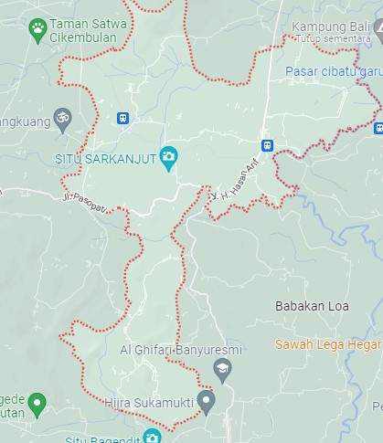 Jumlah Desa/Kelurahan di Kecamatan Leuwigoong Garut