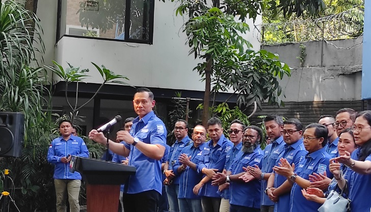 Ketua Umum Partai Demokrat, Agus Harimurti Yudhoyono -Intan Afrida Rafni-