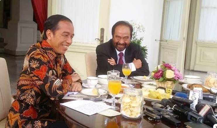 Presiden Jokowi dan Surya Paloh. (Instagram.com)