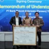 Bank BRI (PT Bank Rakya Indonesia/Persero Tbk) menjalin kerja sama dengan Astra Credit Companies (ACC) Group