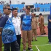 Stadion Sepak bola RAA Adiwijaya yang dibangun di komplek SOR Ciateul sudah bisa digunakan. Bupati Garut Rudy Gunawan bersama sejumlah pihak telah meninjau langsung kondisinya