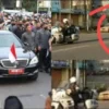 Mobil Presiden Jokowi Kosong Saat Hampir di Tabrak Pengendara Motor di Makasar