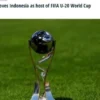 FIFA Coret Indonesia Jadi Tuan Rumah Piala Dunia U-20