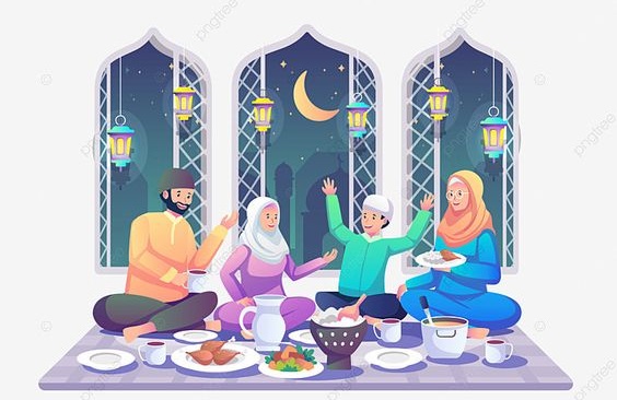 Cara Meningkatkan Kebersamaan Ramadhan (foto Pinterest)