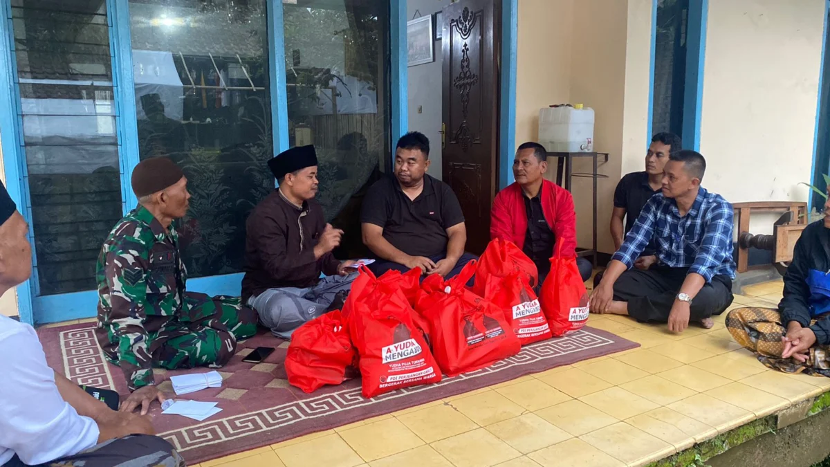 Ponpes Faudzul Huda di Desa Parakan Alami Kebakaran, Anggota DPRD Garut Berkunjung ke Lokasi