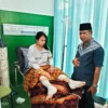 Jujun Juhana bacaleg PDI Perjuangan kunjungi korban ledakan gas LPG di Puskesmas Malangbong