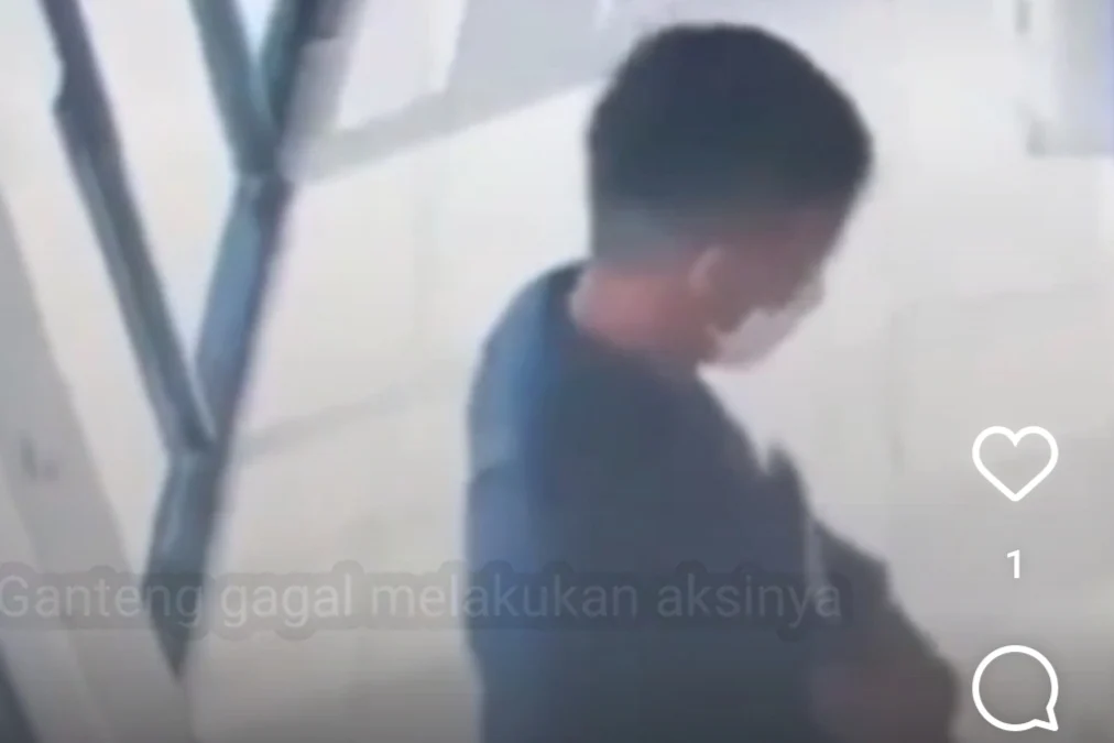 Pelaku Ganjal ATM Gagal Melancarkan Aksinya, Puas Ketangkap Basah!