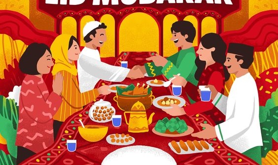 Tradisi Open House Saat Hari Raya Idul Fitri (foto pinterst)