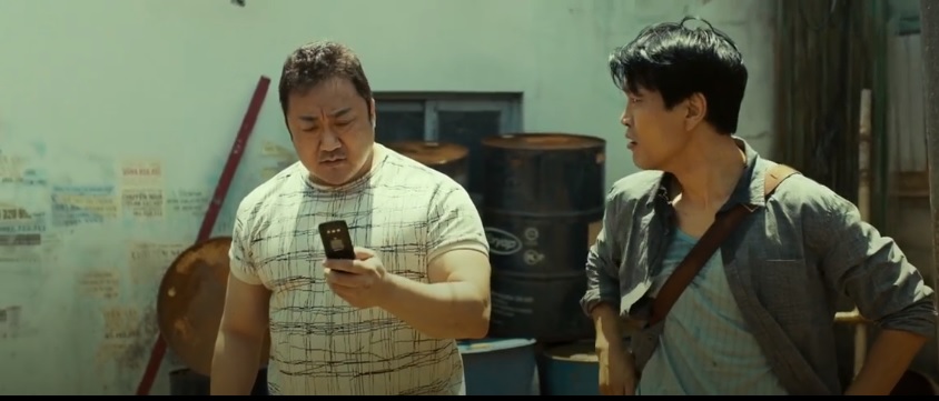 Ma Dong Seok dalam film laga berjudul The Roundup